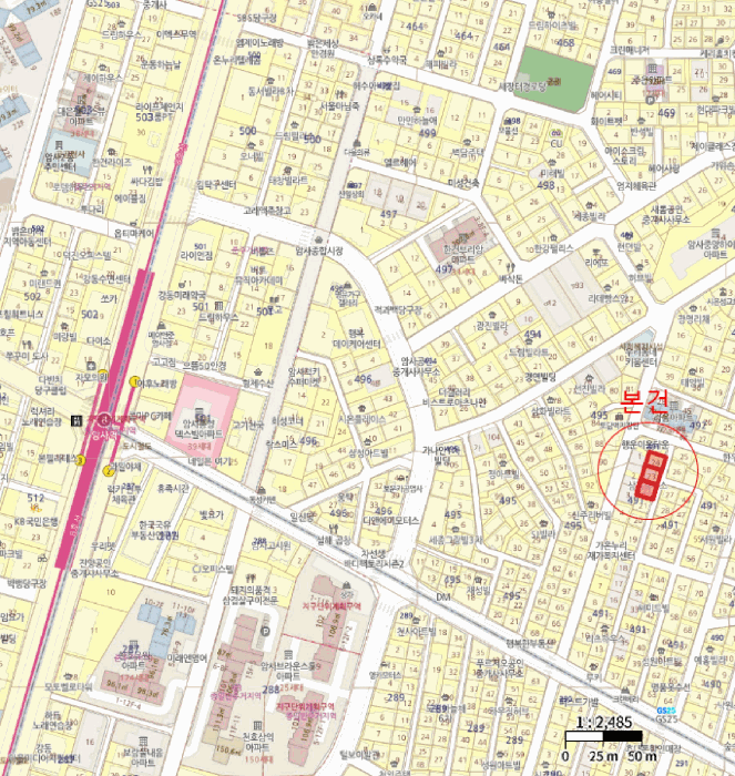 서울특별시 강동구 암사동 491-22 삼정하우스  3층303호