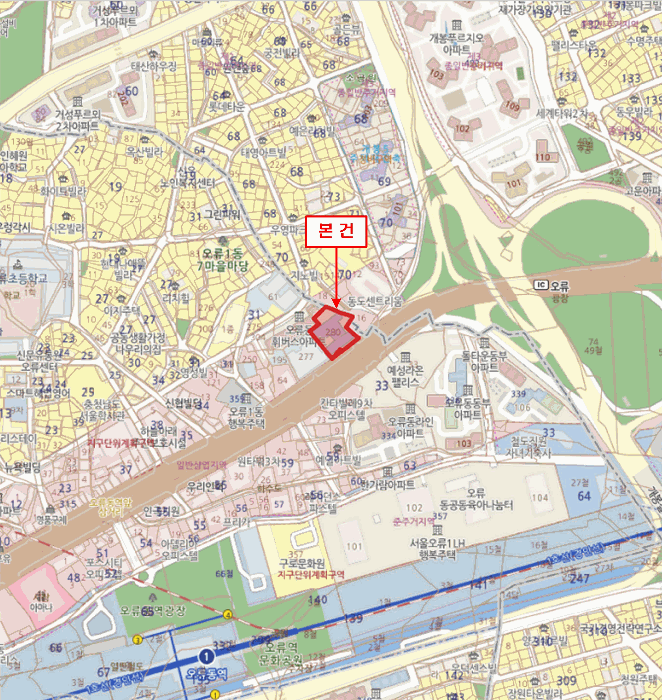 서울특별시 구로구 오류동 31-280 구로예미지어반코어  제17층 제1710호