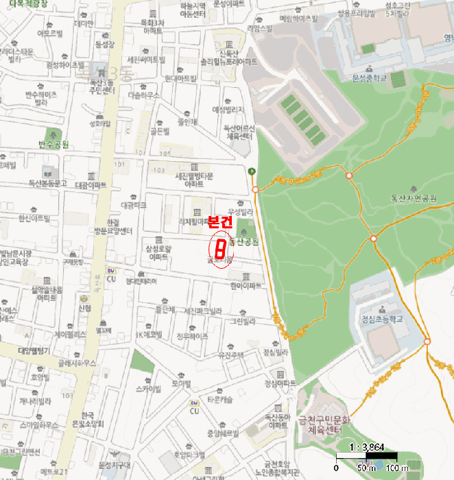 서울특별시 금천구 독산동 994-14 글로리움  제2층 제202호
