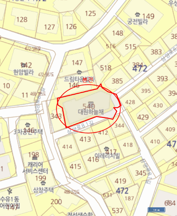 서울특별시 강북구 수유동 472-540 대원하늘채  2층203호