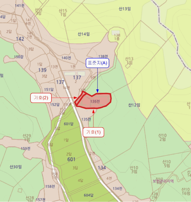 경기도 연천군 백학면 전동리 136 외 1 필지