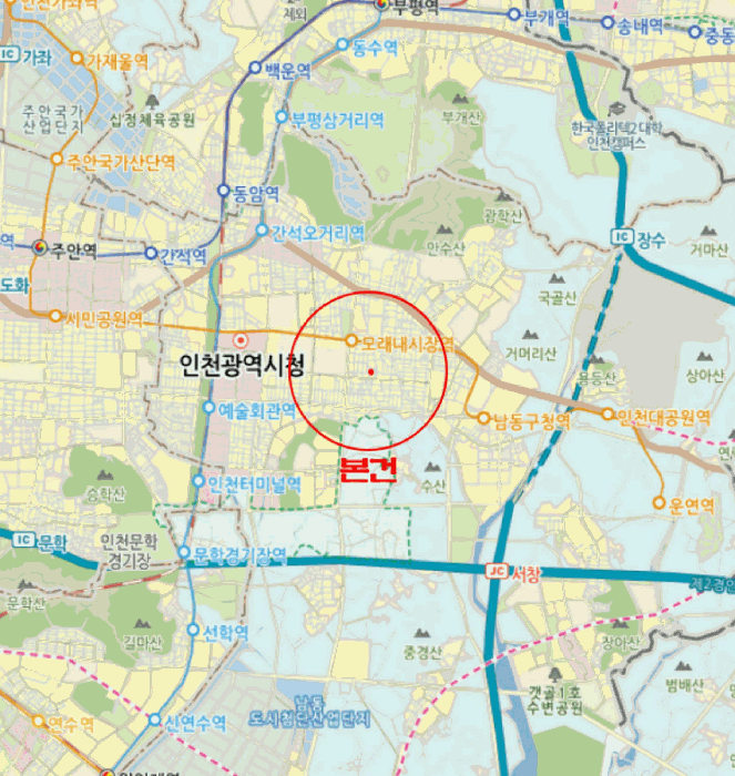 인천광역시 남동구 구월동 349-43 제1호  4층401호