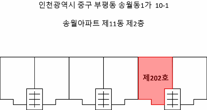 인천광역시 중구 송월동1가 10-1 송월아파트 11동 2층202호