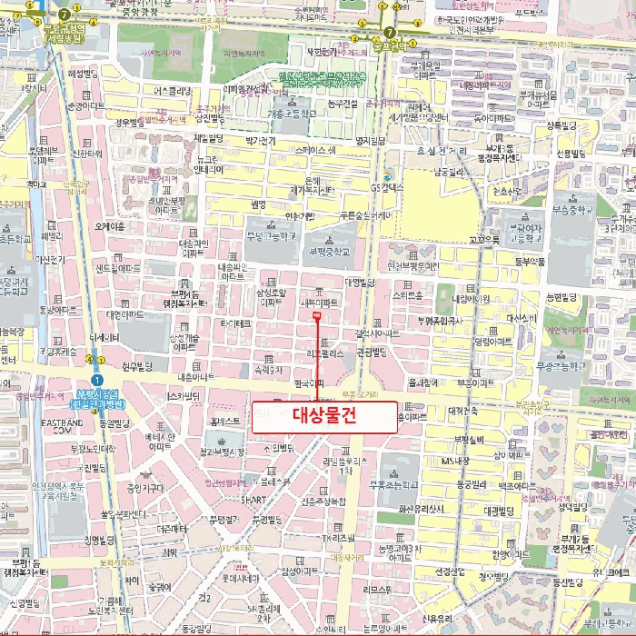 인천광역시 부평구 부평동 396-65 대영빌라트  5층 503호
