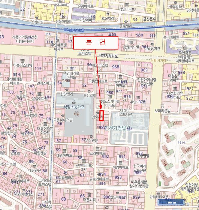 인천광역시 미추홀구 주안동 982-7 대송파인빌 105동 5층501호