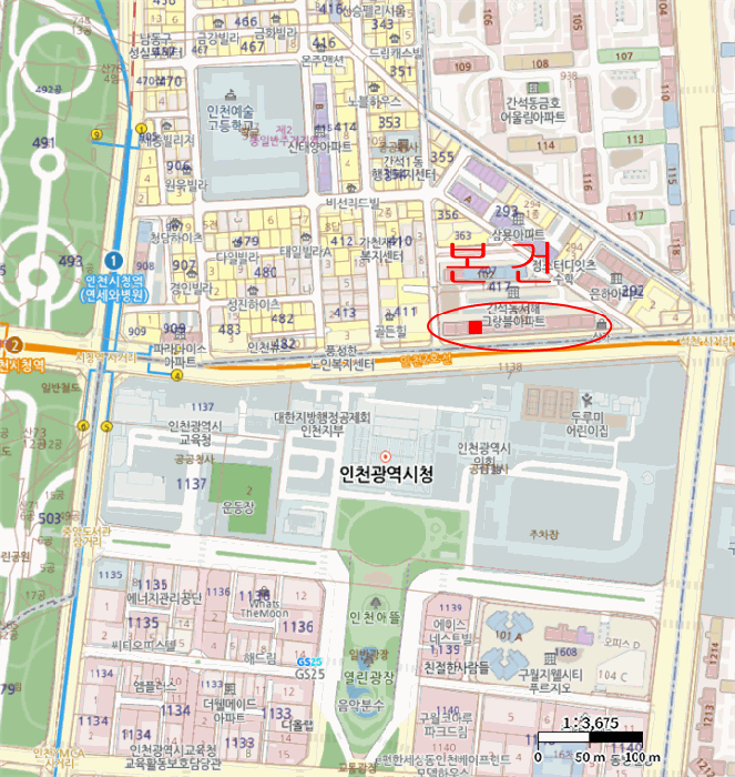 인천광역시 남동구 간석동 408-1 다정한마을 서해아파트 101동 13층1310호