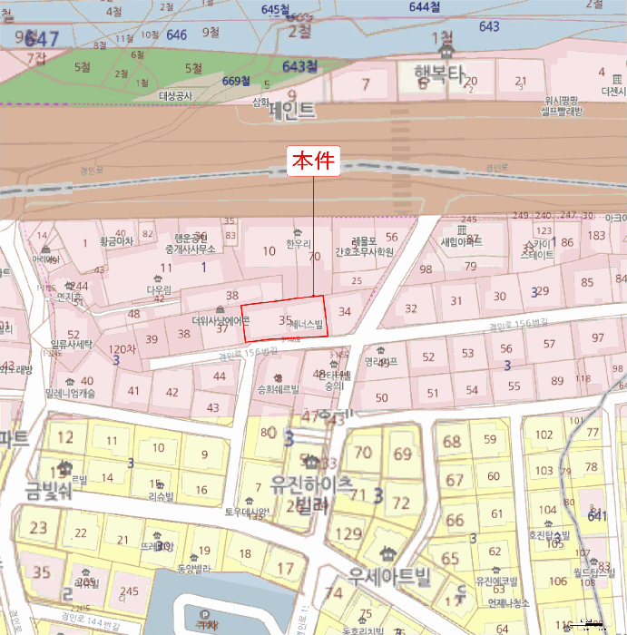 인천광역시 미추홀구 숭의동 3-35 제너스빌  2층203호
