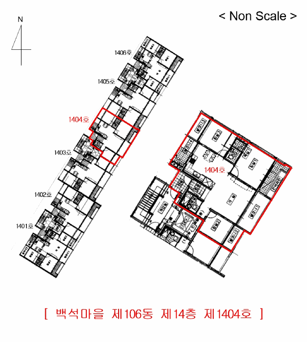 경기도 김포시 통진읍 도사리 972 백석마을 106동 14층1404호