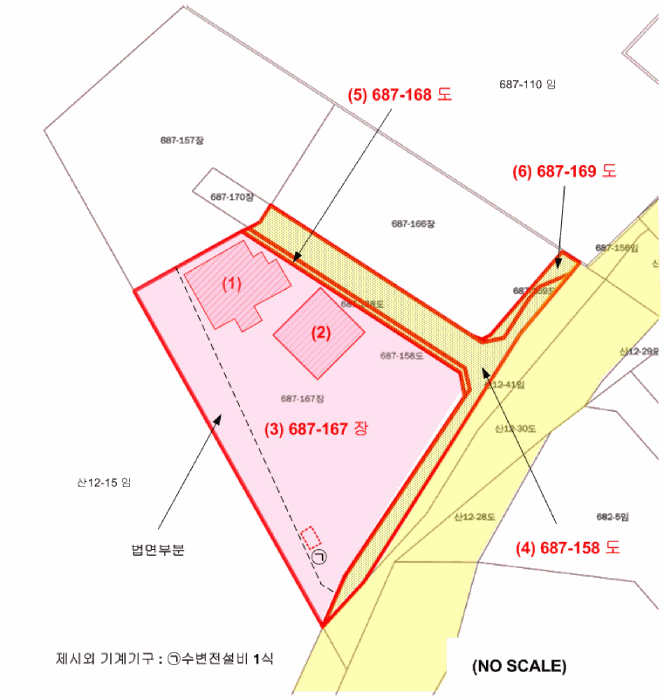 경기도 화성시 장안면 석포리 687-167 주건축물제1동 외 3 필지 외 1개 동