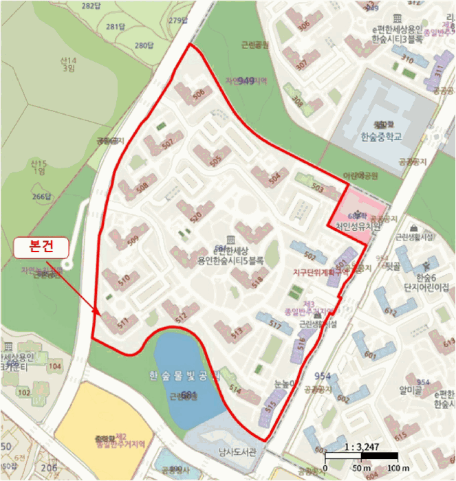 경기도 용인시 처인구 남사읍 아곡리 681 이편한세상용인한숲시티5단지 511동 26층2603호