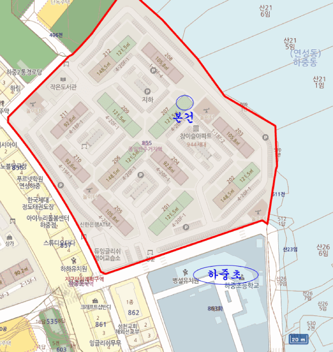 경기도 시흥시 하중동 855 참이슬아파트 207동 20층2001호