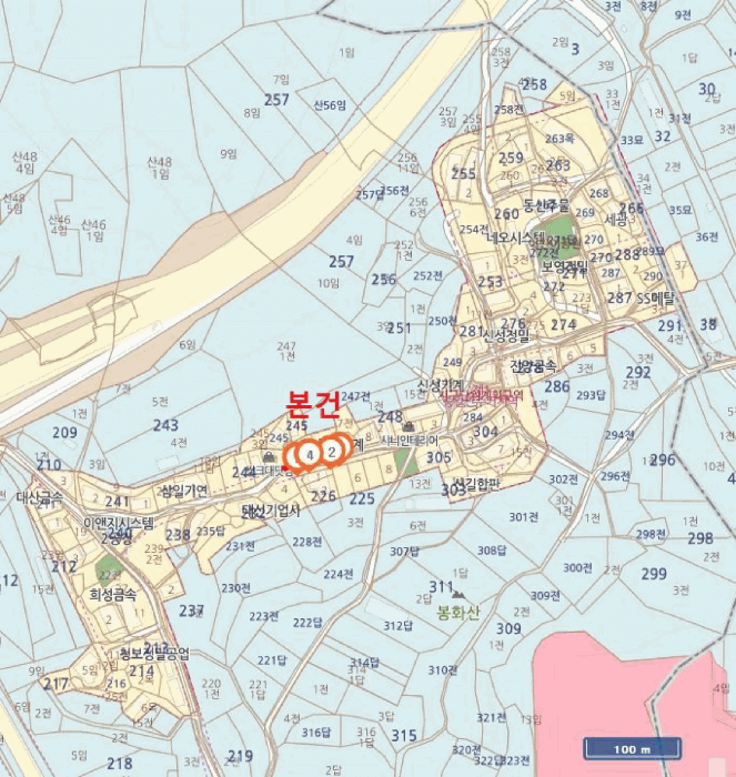 경기도 시흥시 정왕동 246-5 외 3 필지