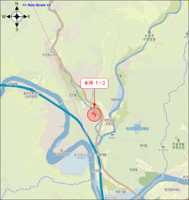 강원특별자치도 홍천군 북방면 상화계리 254-16 외 2 필지