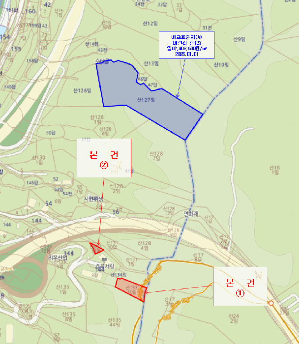 경상북도 포항시 북구 흥해읍 대련리 산133-11