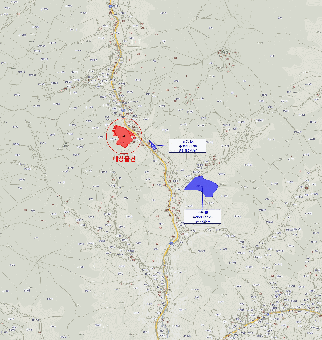 경상북도 성주군 금수강산면 후평리 산74-5 외 4 필지