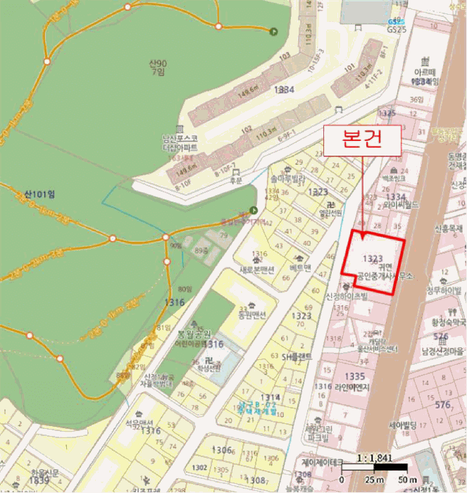 울산광역시 남구 신정동 1323-50 수아지오시티  4층407호