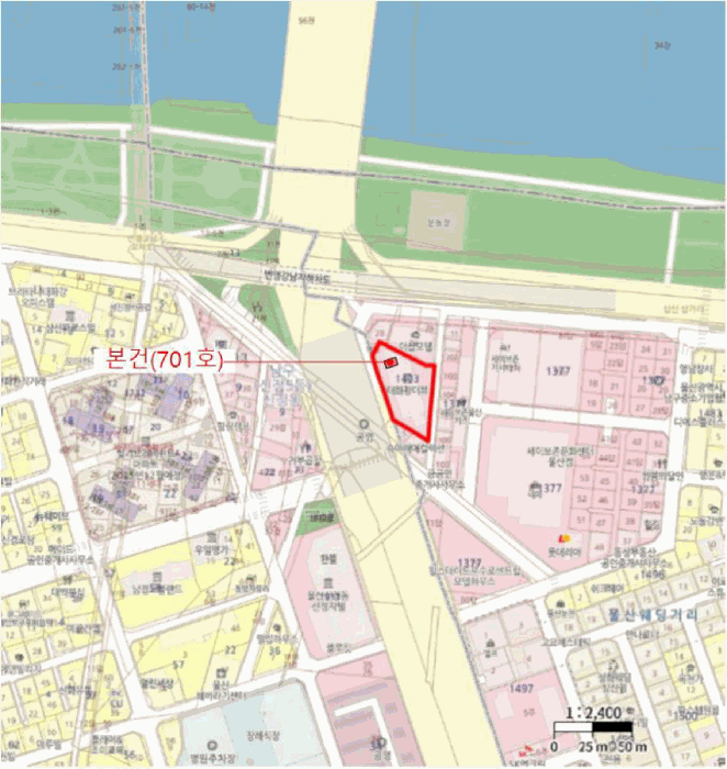 울산광역시 남구 삼산동 1403-3 태화강더뷰  7층701호