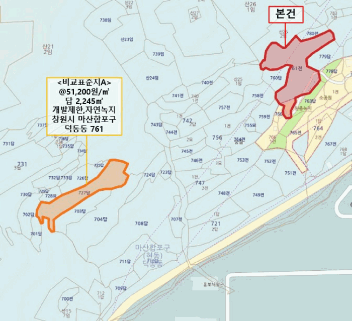 경상남도 창원시 마산합포구 덕동동 761