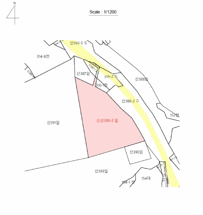 경상남도 통영시 도산면 법송리 산389-2