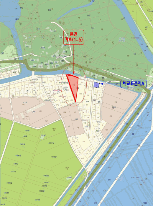 경상남도 밀양시 상남면 외산리 279-14 외 3 필지