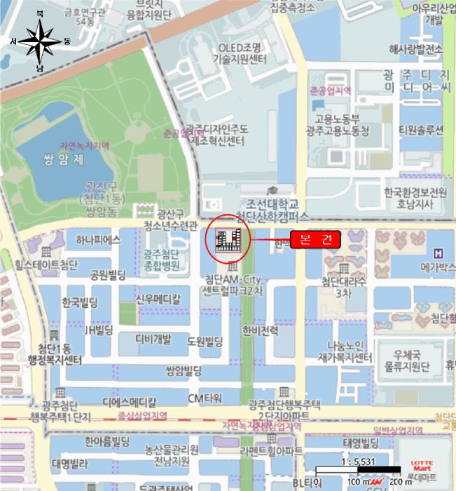 광주광역시 광산구 쌍암동 676-2 에이엠시티센트럴파크  6층625호