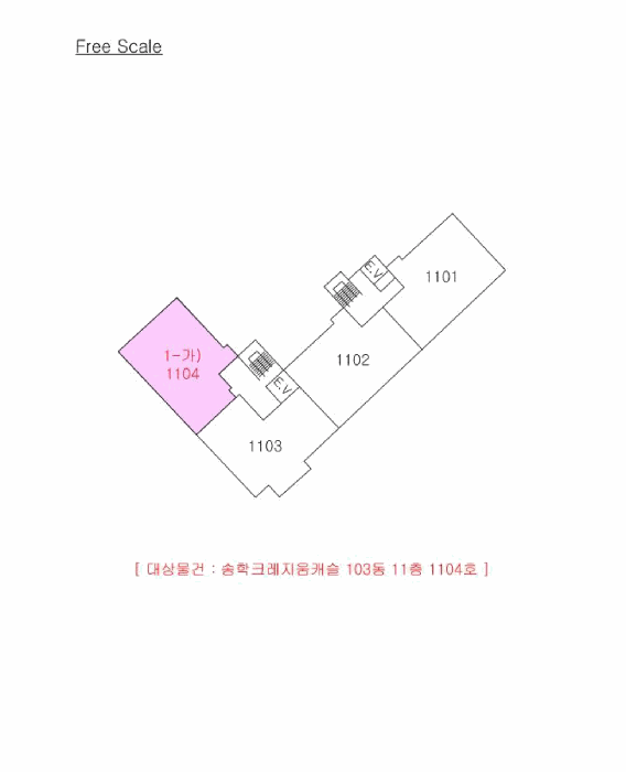 전북특별자치도 익산시 송학동 902 송학크레지움캐슬 103동 11층1104호