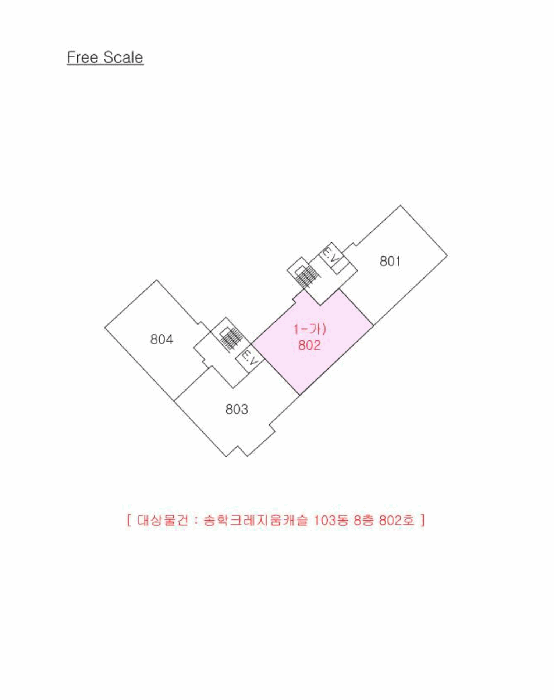 전북특별자치도 익산시 송학동 902 송학크레지움캐슬 103동 8층 802호
